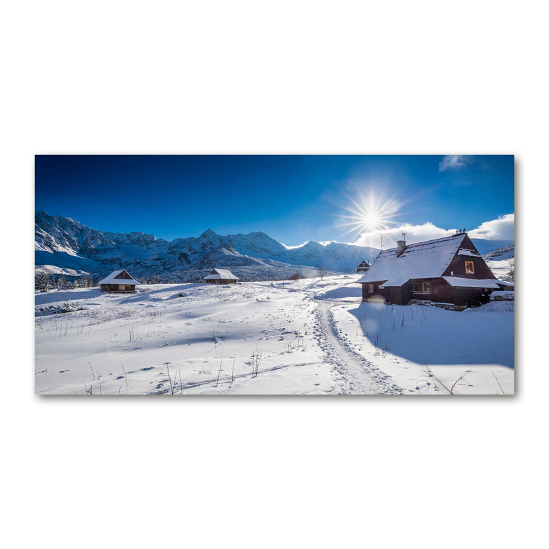 50cm W x 100cm L Glass Peel and Stick Panel