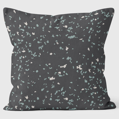 Terrazzo Blue Notte - Art Print Cushion