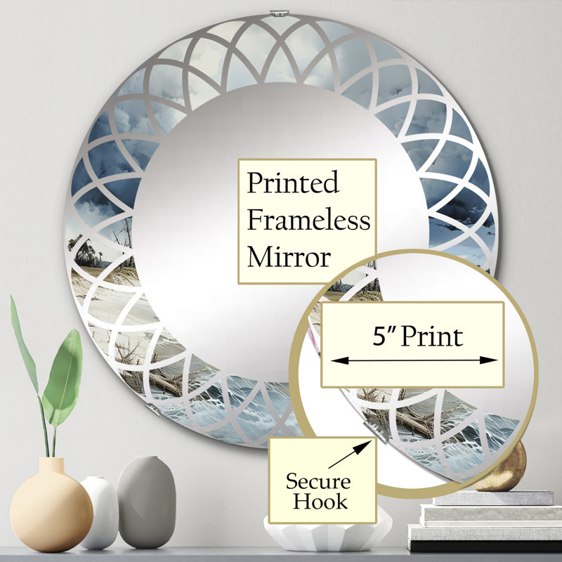 Miroir Canyonwood, 24 po x 24 po