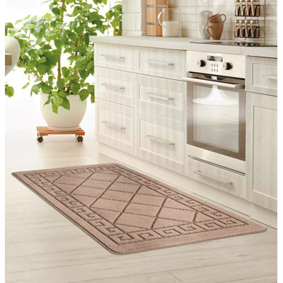 Jimena Non-Slip Geometric Indoor Doormat