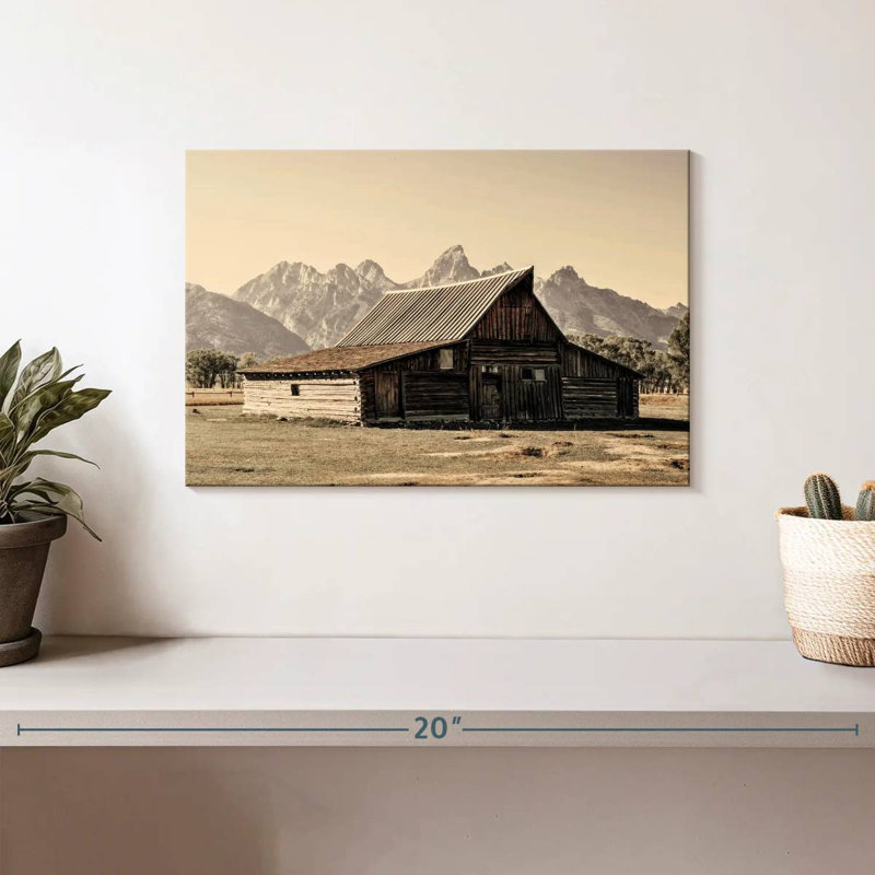 The Tetons, 8" H x 12" W