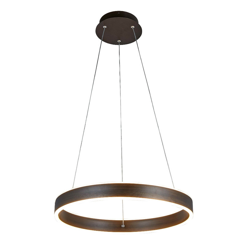 Luminaire tambour suspendu unique à 1 lumière DEL Garibaldi