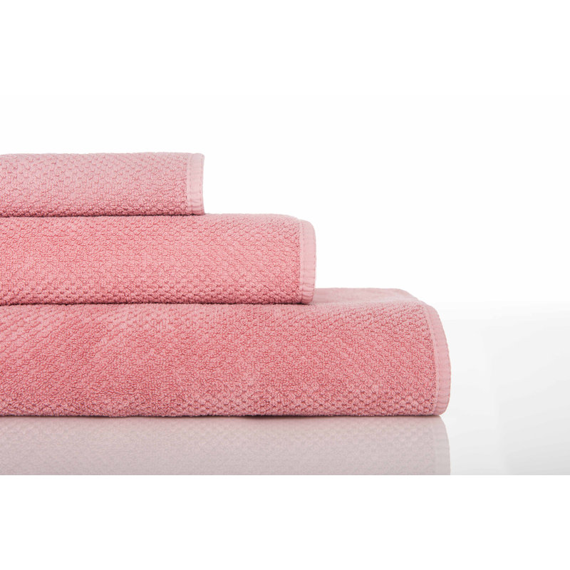 Bee Waffle Waffle Towel, Blush, Medium, Hand Towel 1-Pack