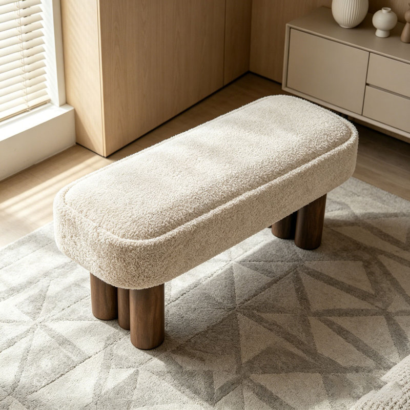 Banc rembourré 51,57 L, Kaki