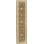 Hand Knotted Wool Floral Area Rug in Brown