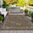 Machine Washable Indoor/Outdoor Xhevrie Chocolate Rug-111820097