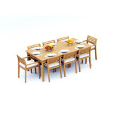 Montana Outdoor 9 - Piece Teak Dining Set