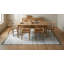 8x11 Ivory Hand-Knotted Wool Staircase Motif Geometric Modern Contemporary Carpet Rug