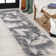 Petalo Abstract Two-Tone Modern Grey/Cream Rug