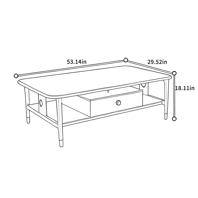 Table basse Modern
