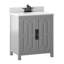 Ensemble de meuble-lavabo simple 29,88 "Casandra-739123031