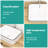 Quality 16X12 Inch White Ceramic Bathroom Vessel Sink - Long-Lasting Performance Modern Rectangular Attractive Design-1154289000