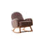 Bina Velvet Swivel Wingback Chair