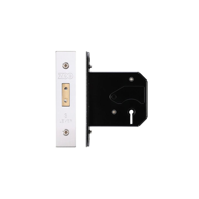 3 Lever Replacement Dead Lock, 7.6cm H