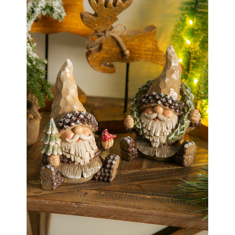 Lola's Finds - Resin Gnome Straw Topper decor and reusable straw