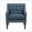 Chaise d'appoint Clopton 26 "Mid Century Modern - chaise d'appoint texturée avec housse de coussin amovible, dossier capitonné-109063203