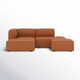 Shonnard 3 - Piece Modular Upholstered Chaise L-Sectional