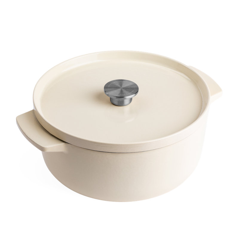 Kitchenaid Cast Iron Dutch Oven, 5.2 L, Almond Cream