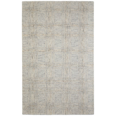 Tapis rectangulaire en laine Bushwick