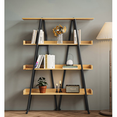 Modern Open Multi Level Mobile Bookshelf