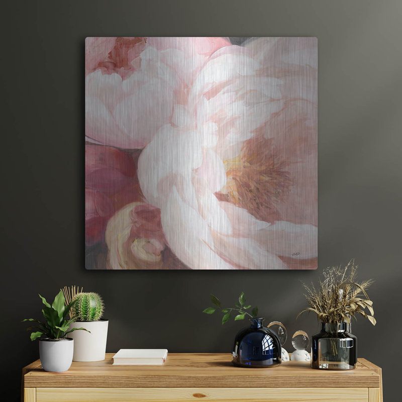 «Scent Of Summer» par Julia Purinton, art mural en métal, H 24 po x l 24 po