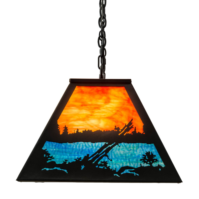 Rustic Lodge 6 - Light Pendant