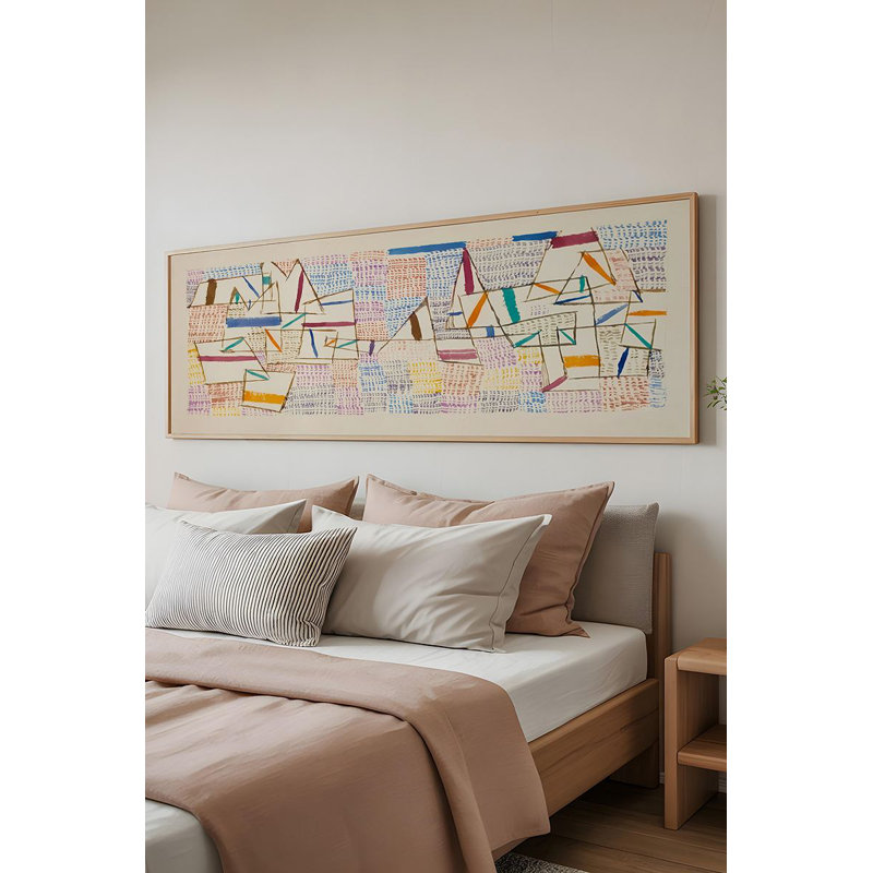 Peinture décorative encadrée