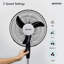 Krypton 42Cm Oscillating Pedestal/Standing Fan