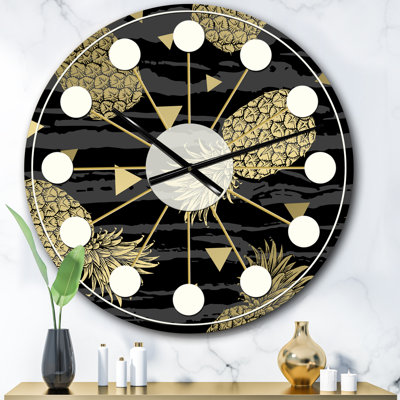 Horloge murale Mid-Century
