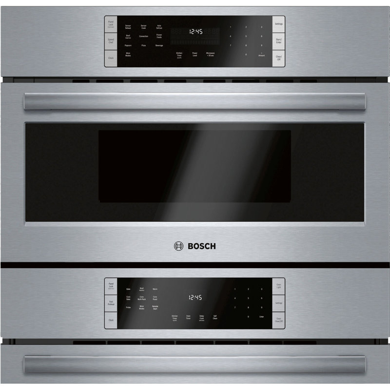800 Series 30" Self-Cleaning Convection Electric Double Wall Oven, Stainless Steel