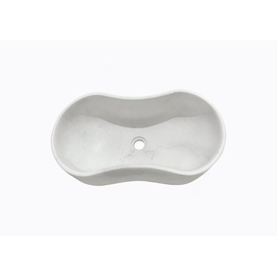 Bathroom Vessel Sink With Pre-Drilled Drain Hole