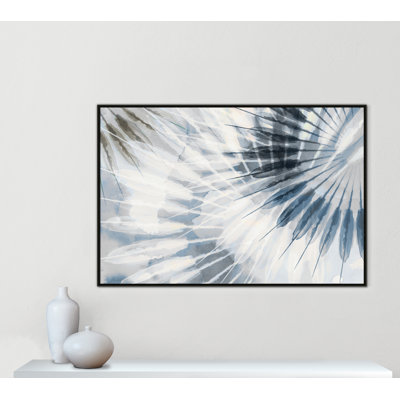 Dance of the Rays I - Blue Version Print par Eva Watts