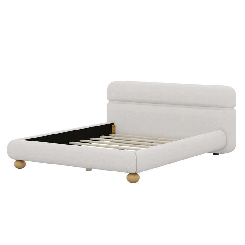 Grand lit tapissier contemporain Horvath