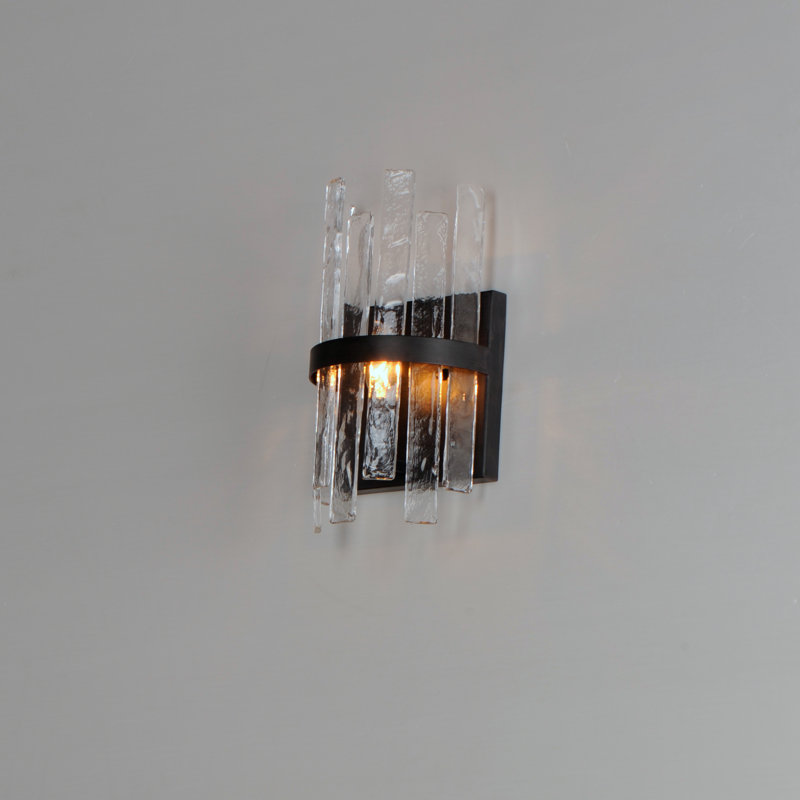 Steel Flush Mounted Sconce