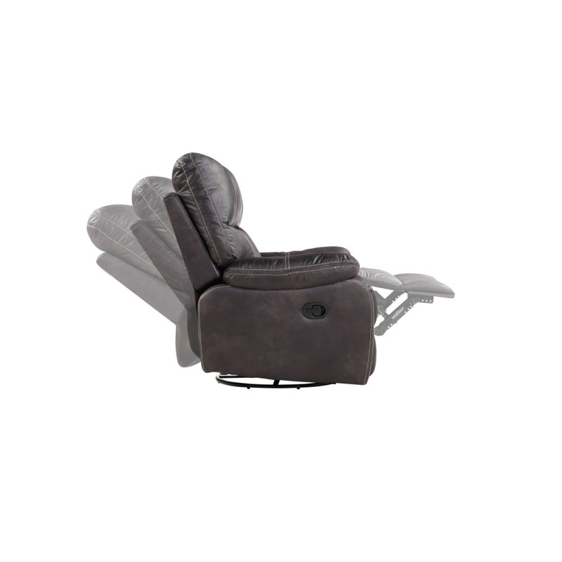 Fauteuil inclinable gris pivotant, Gris