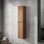 Armoire latérale de salle de bain 12 po, 2 portes à fermeture douce, conception à fixation flottante