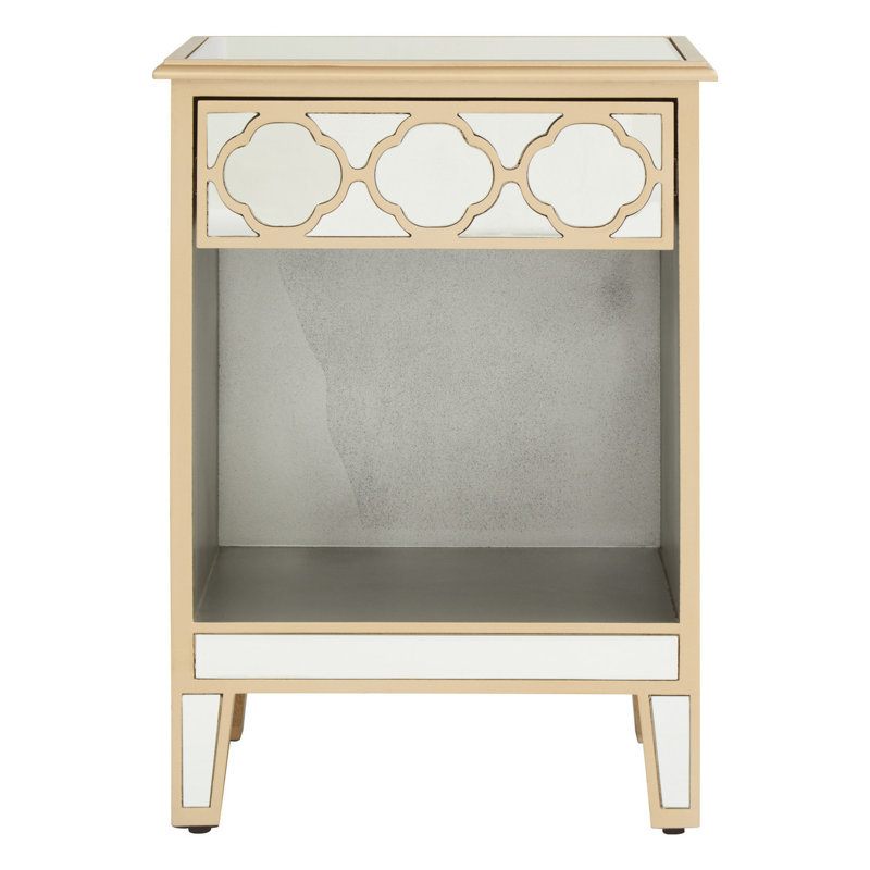 Brantley 50cm W Manufactured Wood Bedside Table