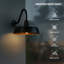 Luminaire de grange murale d'extérieur Bechard Dusk To Dawn-1630216193-1630216195