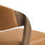 Chaise d'appoint rembourrée Aiko crème-1473153019