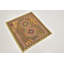 Tapis de zone en laine noué la/brun 3 pi 3 po x 3 pi 6 po one-of-kind-the main Lorain