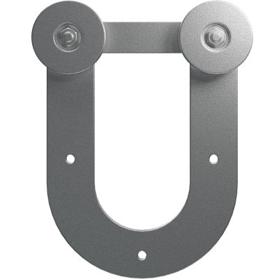 Ensemble de quincaillerie de porte de grange simple standard Premium Horseshoe Roller Hanger