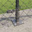 Vidaxl Chain Link Fence With Posts Steel-116798011-116798018