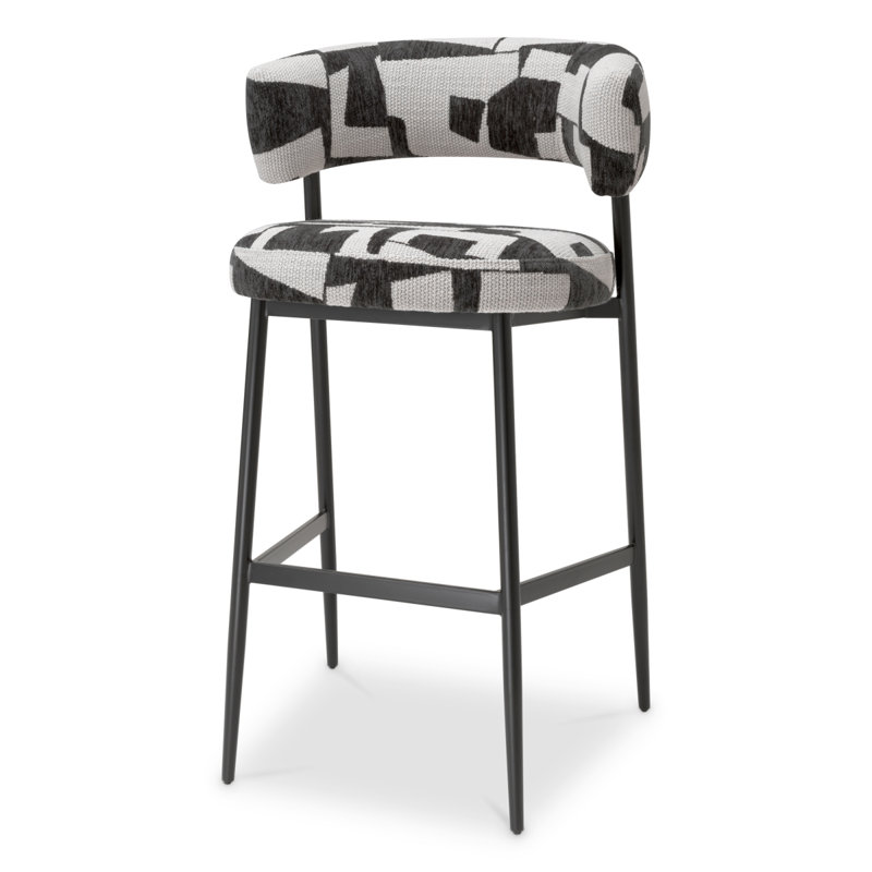 Bar Stool Folsom Brooklyn Black, Bar Stool (30.31" Seat Height)