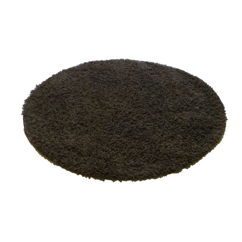 Fabian Solid Colour Area Rug, Round 120cm