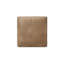Repose-pieds surdimensionné Bandy, cuir véritable brun caramel, carré de 37 po