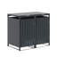 Bilbao Metal Double Bin Store-123412486