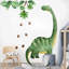 Décalcomanie murale empreintes de dinosaures - Multicolore - Design de chambre d'enfant à peler et coller