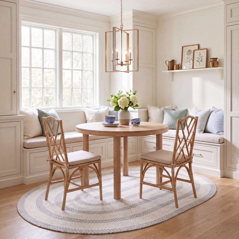 Braided 821 Area Rug In Ivory / Grey, Oval 5' x 8'