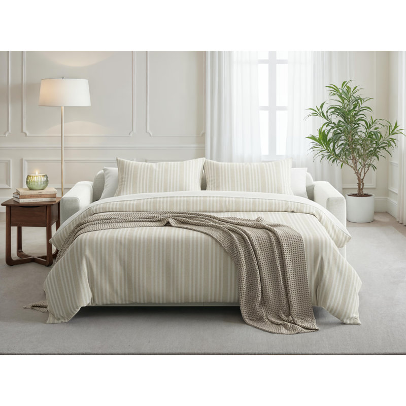 Belton King Sofa Sleeper - Power - 105/6 Walnut , Dark Gray