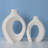 Christiam 2 Piece Handmade Ceramic Table Vase-1106716724